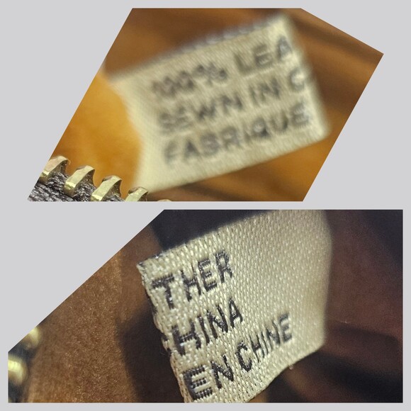 NWOT Patricia Nash Bacoli Cavo Border Tooled Leather Crossbody Tan brown - Picture 10 of 10